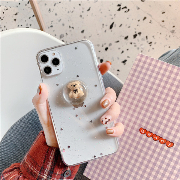 Θήκη σιλικόνης με γυλιστερό εφέ για το iPhone 11 Pro Max