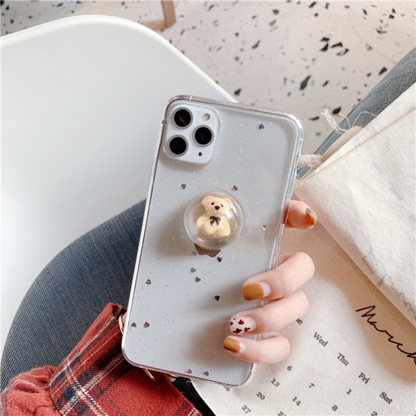 Θήκη σιλικόνης με γυλιστερό εφέ για το iPhone 11 Pro Max