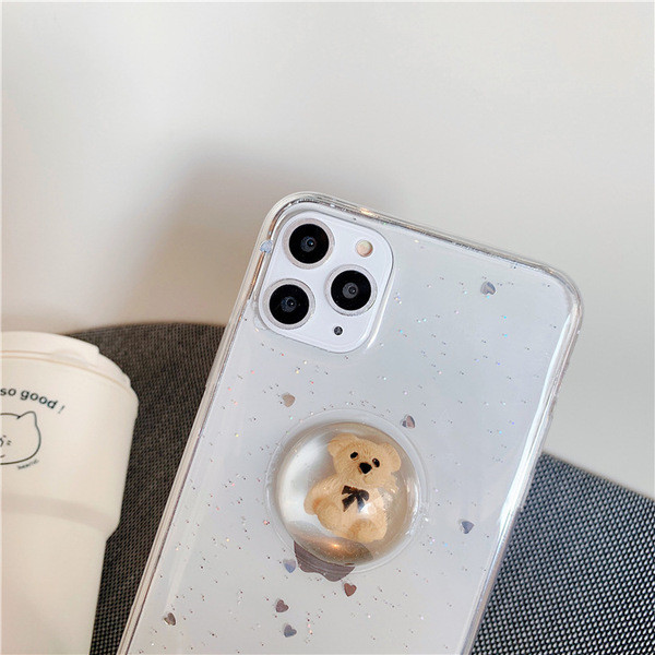 Θήκη σιλικόνης με γυλιστερό εφέ για το iPhone 11 Pro Max