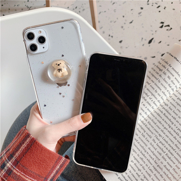 Θήκη σιλικόνης με γυλιστερό εφέ για το iPhone 11 Pro Max