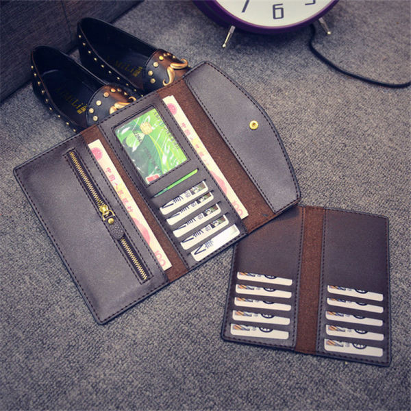 Moderns sieviešu maks no eko ādas dažādās krāsās