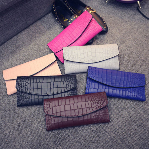 Moderns sieviešu maks no eko ādas dažādās krāsās