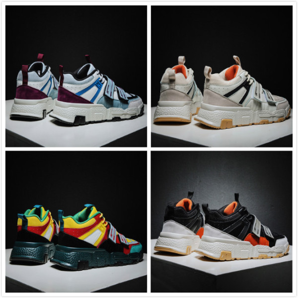 Modernas vīriešu kedas ar uzlīmēm un saitēm