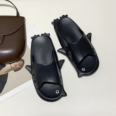 Καθημερινές γυναικείες παντόφλες  καουτσούκ με 3D στοιχείο