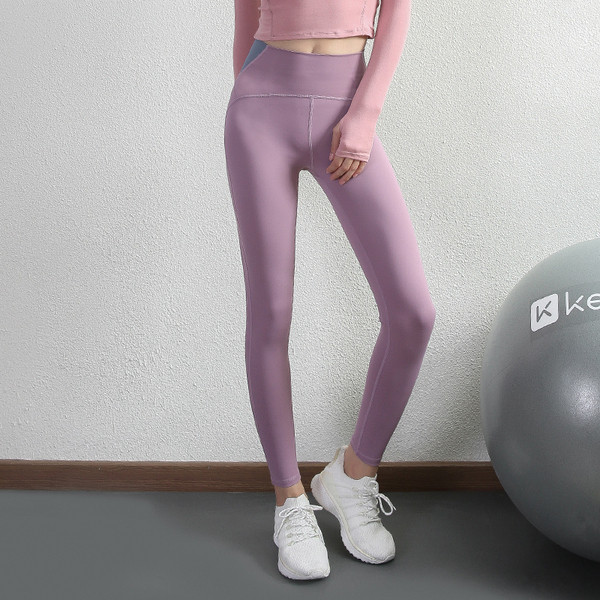 Női sportleggings, magas derékkal, edzésre alkalmas