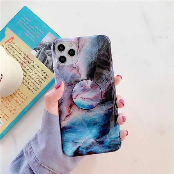 Θήκη με μαρμάρινου εφέ με δακτύλιο για το Iphone 11 Pro Max