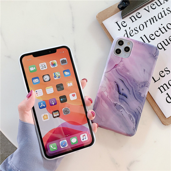 Θήκη με μαρμάρινου εφέ με δακτύλιο για το Iphone 11 Pro Max