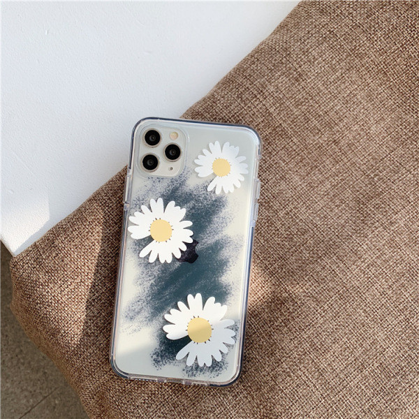 Θήκη σιλικόνης Daisy για το iPhone 11 Pro Max - δύο μοντέλα