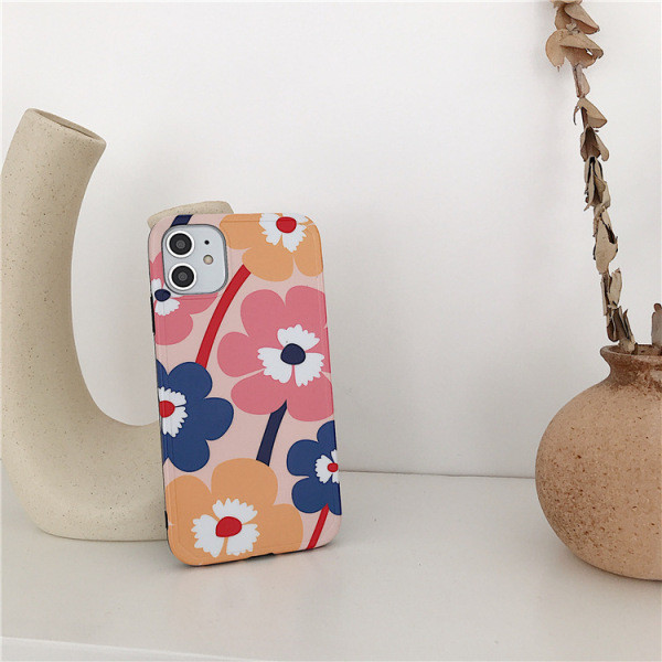 Χρωματιστή θήκη για το iPhone 11 με μαρμάρινο εφέ