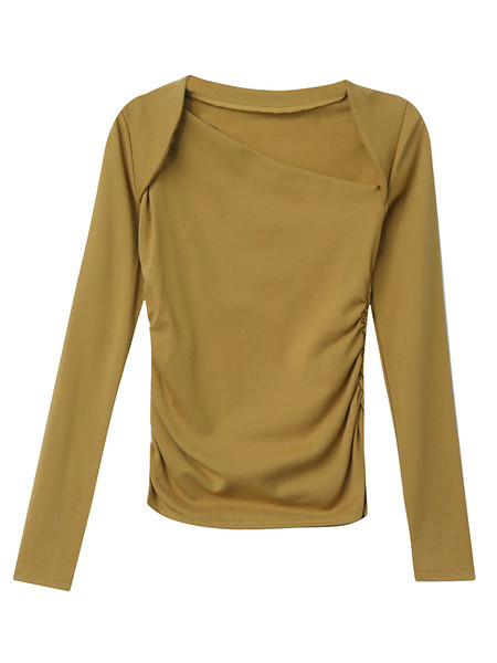 Modern női blúz hosszú ujjal és csupasz váll