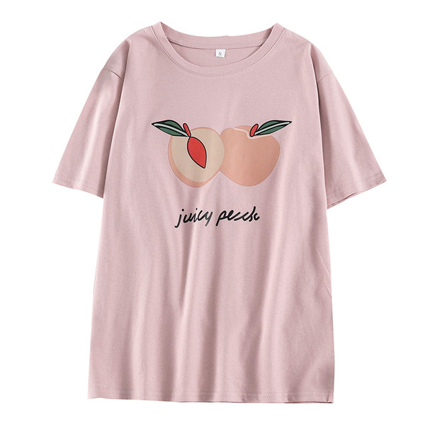 Tavaszi női póló rövid ujjal, ovális nyakkivágással és rátéttel