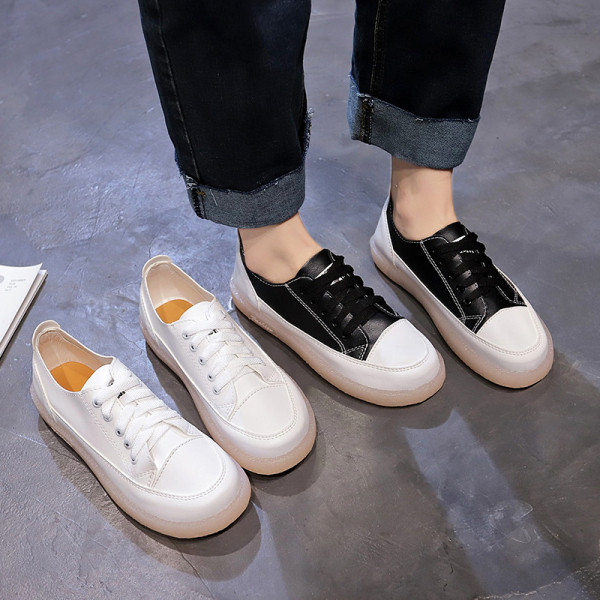 Pavasara sieviešu ikdienas apavi ar plakanu zoli