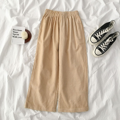 Női retro stílusú nadrág elasztikus derékkal
