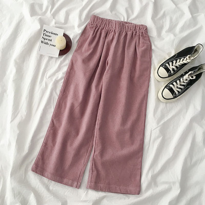 Női retro stílusú nadrág elasztikus derékkal