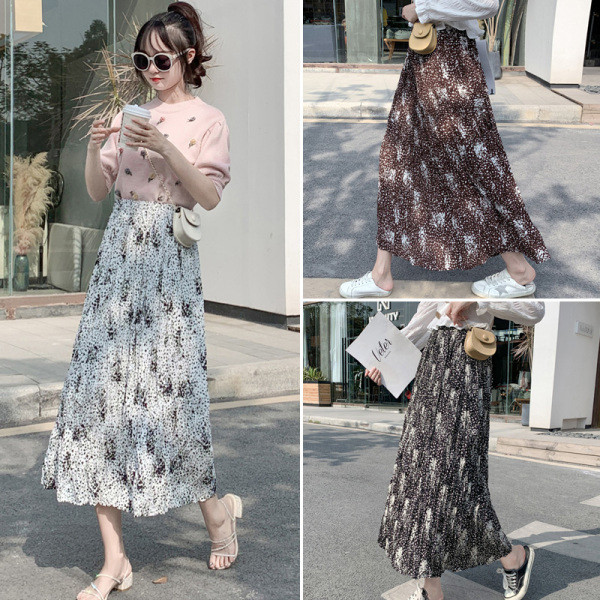 Moteriškas sijonas aukštu juosmeniu - kirpimo modelis