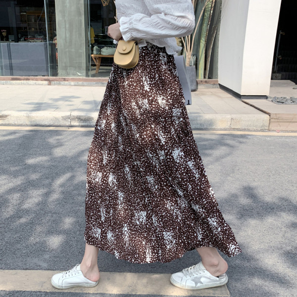 Moteriškas sijonas aukštu juosmeniu - kirpimo modelis