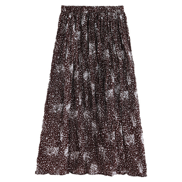 Moteriškas sijonas aukštu juosmeniu - kirpimo modelis