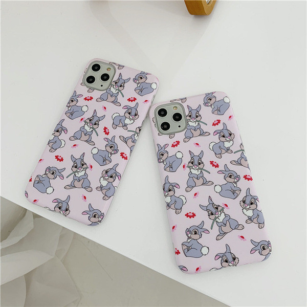 Калъф за iPhone 11 Pro Maxx  със заек в розов цвят