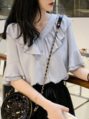 Női alkalmi ing három színben, 3/4-es ujjal