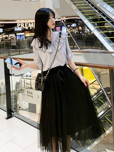 Női alkalmi ing három színben, 3/4-es ujjal