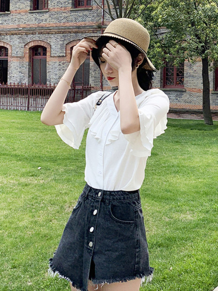 Női alkalmi ing három színben, 3/4-es ujjal