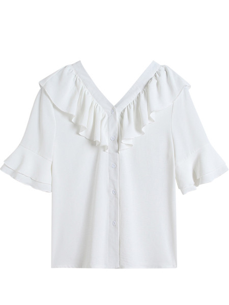 Női alkalmi ing három színben, 3/4-es ujjal