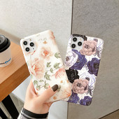 Θήκη γιαIPhone 11 Pro Max  με λουλούδια - δύο μοντέλα