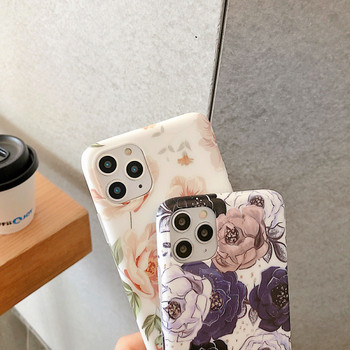 Калъф за  iPhone 11 Pro Max с цветя - два модела