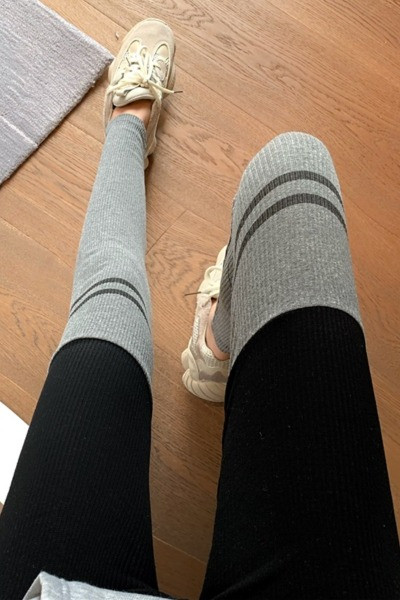 Jambiere sport de damă în două culori