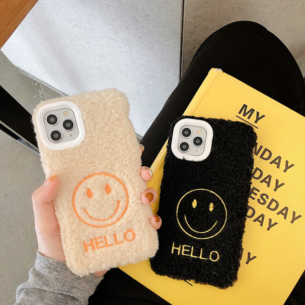 Plush ümbris iPhone 11 Pro Maxile kirjaga HELLO