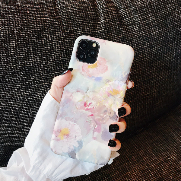 Mitmevärviline lillemustriga ümbris iPhone 11 Pro Max jaoks