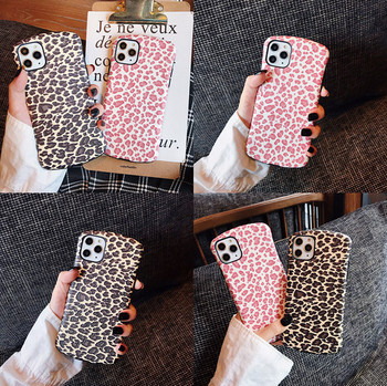 Калъф за iPhone  11 Pro Max с леопардов десен 