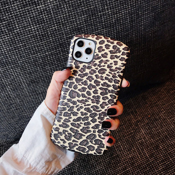 Калъф за iPhone  11 Pro Max с леопардов десен 