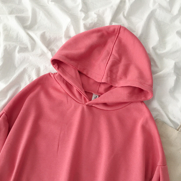 Ежедневна дамска блуза с панделки и качулка