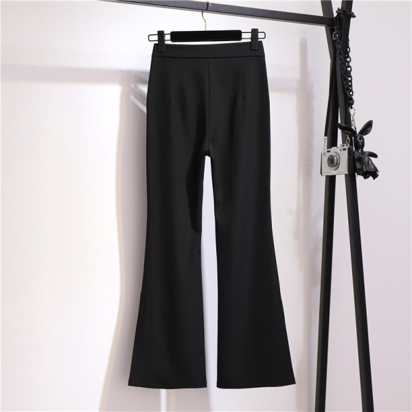 Klasiskas sieviešu Čārlstonas bikses ar augstu vidukli