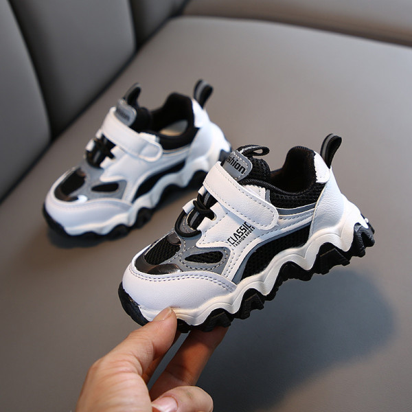 Adidași moderni pentru copii cu autocolant pentru fete și băieți