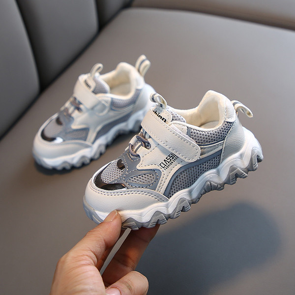 Adidași moderni pentru copii cu autocolant pentru fete și băieți