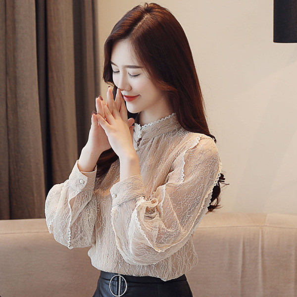 Moodne kahes värvitoonis kõrge kraega laudispitssärk