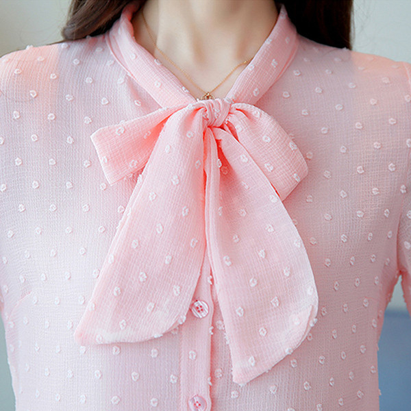 Дамска ежедневна риза в три цвята с дълъг ръкав