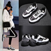 Moteriški laisvalaikio sportbačiai su spalvingais kaklaraiščiais