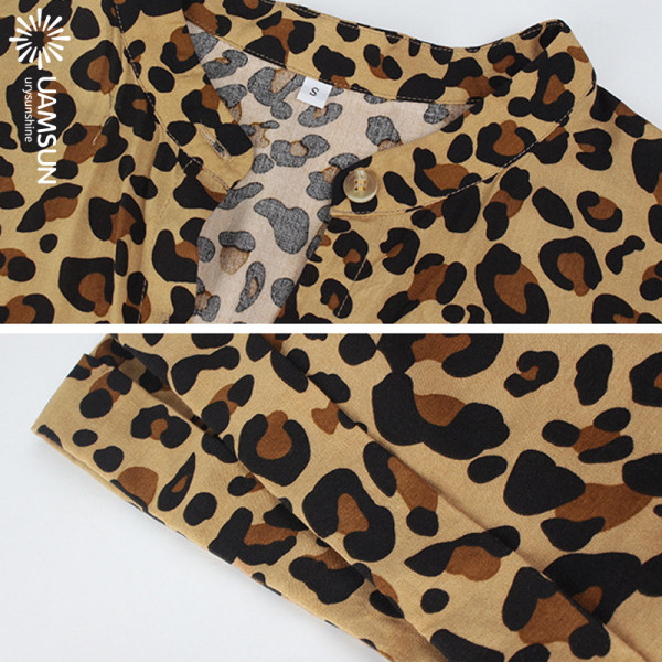 Alkalmi női ruha rövid ujjal, állatmintával