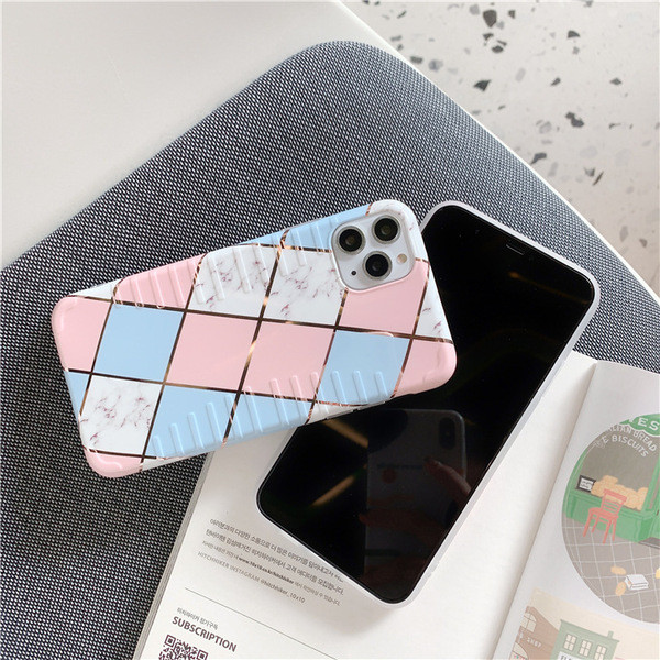 Silikona maciņš iPhone 11 Pro Max ar ģeometriskām formām