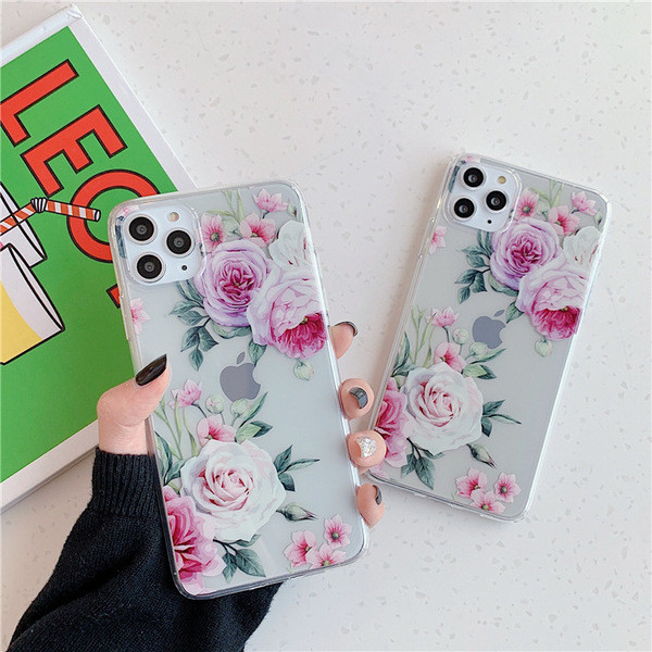 Dėklas iPhone 11 Pro Max su gėlėmis