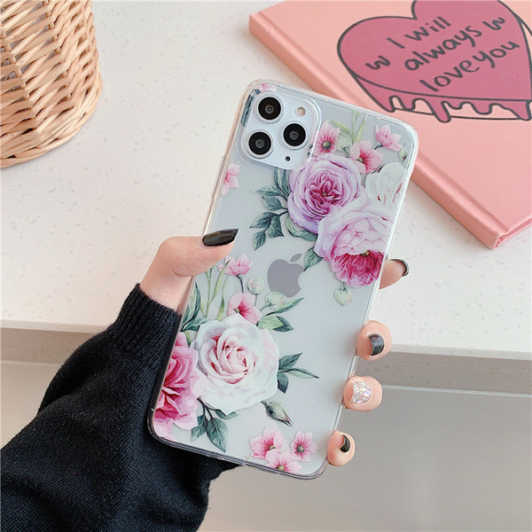 Dėklas iPhone 11 Pro Max su gėlėmis