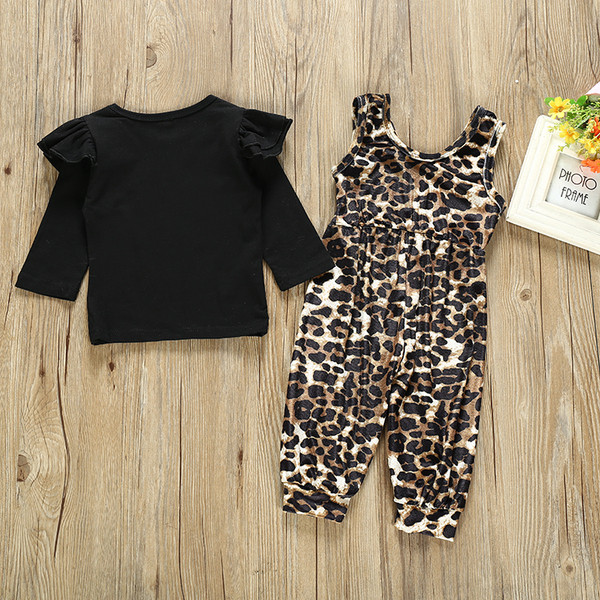 Két részből álló gyerek szett overall + állatmintás blúz