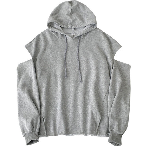 Moteriška laisvalaikio palaidinė ilgomis rankovėmis ir gobtuvu