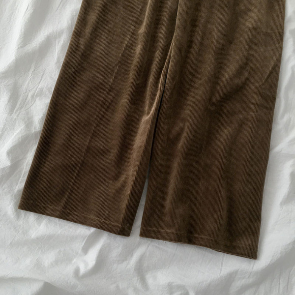 Pantaloni casual dama stil retro cu talie elastica