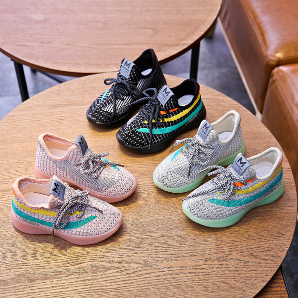 Színes, fűzős gyerek tornacipő lányoknak és fiúknak