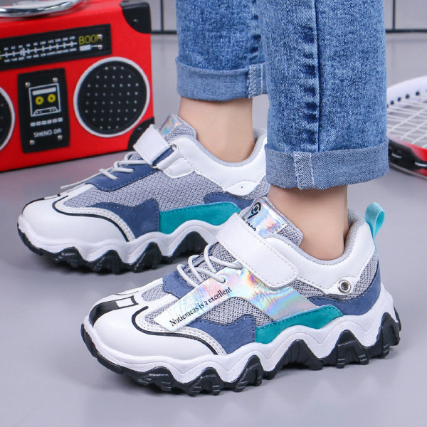 Mūsdienīgas bērnu kedas meitenēm un zēniem ar uzlīmi