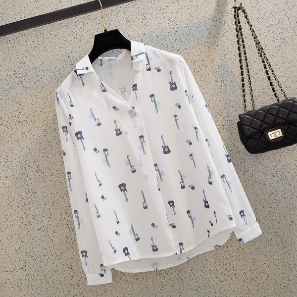 Jauna modeļa sieviešu krekls ar špica kakla izgriezumu un garām piedurknēm